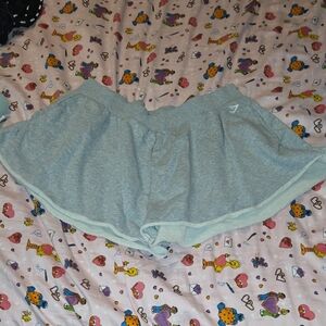 Gymshark Light Gray Women's Athletic Shorts